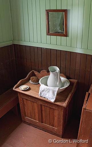 Washbasin_06461-6.jpg - Photographed at the Lang Pioneer Village near Keene, Ontario, Canada.