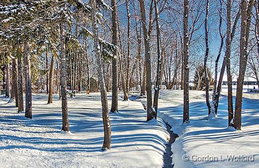 Snowscape_P1240734-9.jpg - Photographed at Rideau Ferry, Ontario, Canada.