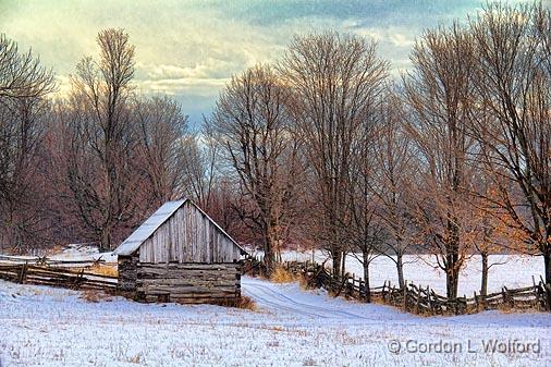 Snowscape_20698.jpg - Photographed near Port Elmsley, Ontario, Canada.