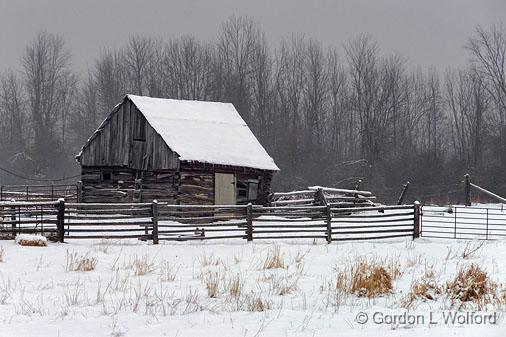 Snowscape_DSCF03781.jpg - Photographed near Smiths Falls, Ontario, Canada.