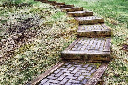 Steps_23257.jpg - Photographed along the Rideau Canal Waterway at Chaffeys Locks, Ontario, Canada.