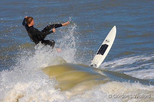 Wipeout_41690.jpg - Photographed along the Gulf coast on Mustang Island near Corpus Christi, Texas, USA.